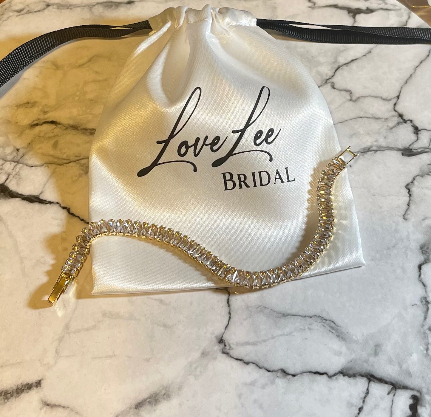 Gold Plated Tennis Bracelet